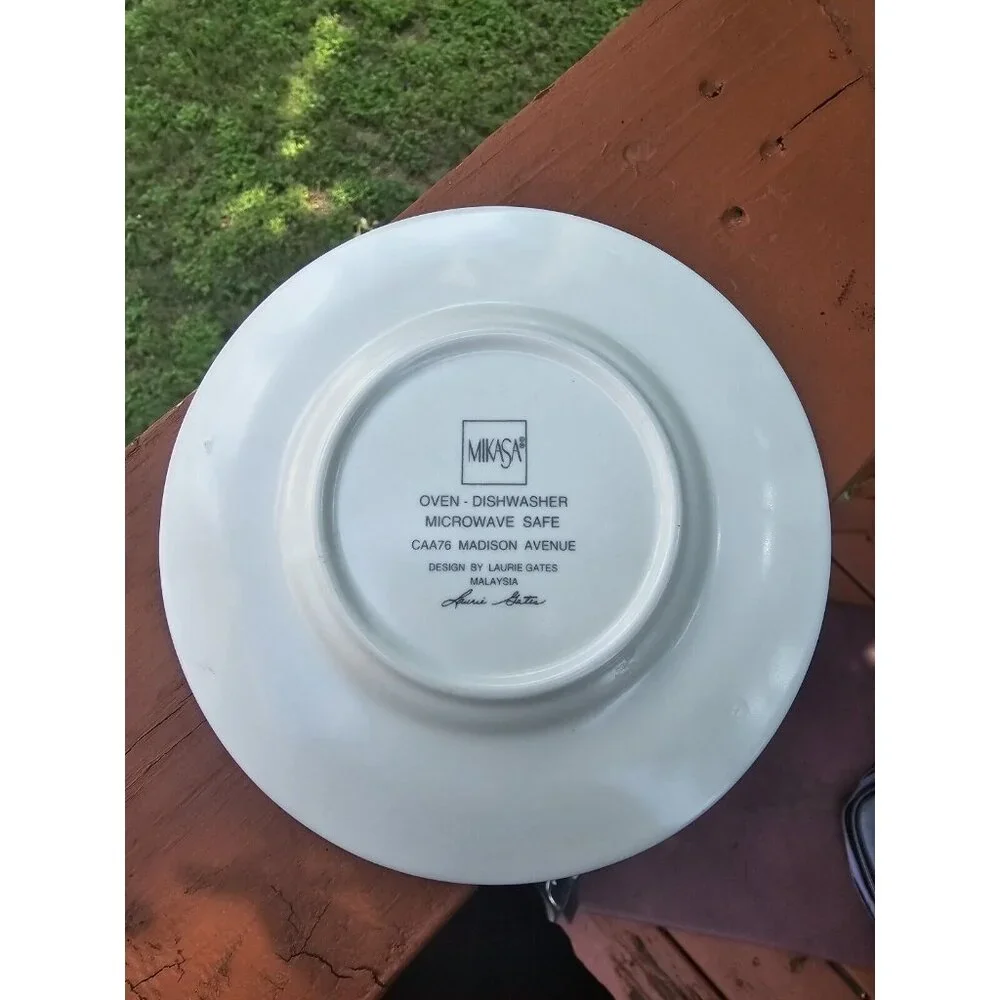 Mikasa Madison Avenue Laurie Gates CAA76‎ Saucer 6.5 Inches DISCONTINUED